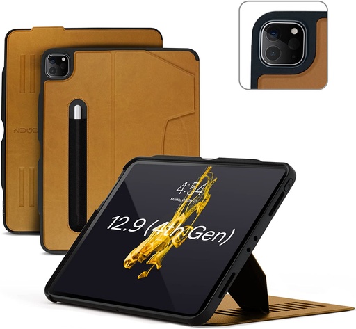 [ZG-21-129BRN] ZUGU Case for iPad Pro 12.9&quot; (Brown)