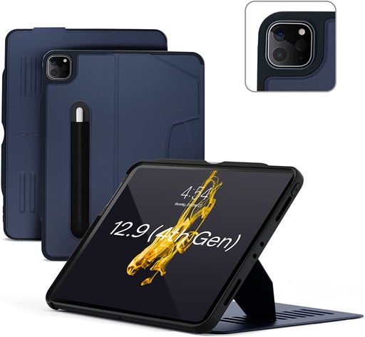 [ZG-21-129BLU] ZUGU Case for iPad Pro 12.9' (Blue)