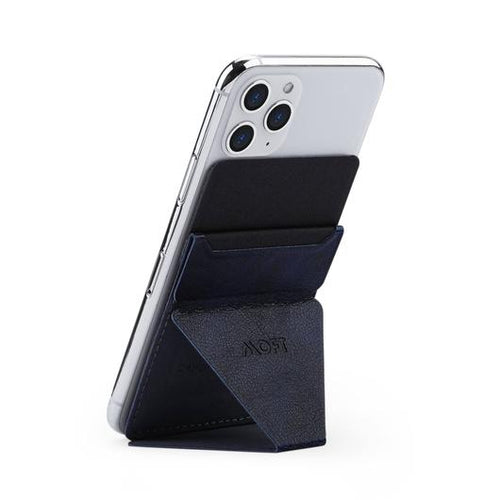[MS007S-1-BU2021] MOFT Phone Stand With Card Holder (Dark Navy Blue)