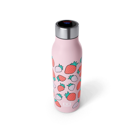[34024013] Monbento Genius Smart Insulated Bottle 500ml (Strawberry)