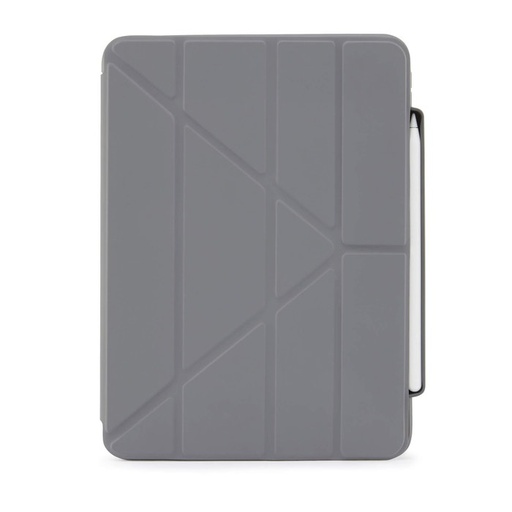 [P048-50-S] Pipetto  Origami Pencil Case for iPad Mini 6 (Dark Grey)