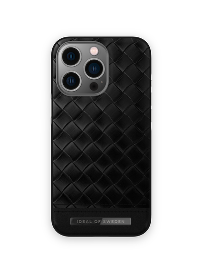 [IDACSS21-I2167-292] iDeal of Sweden Atelier iPhone 13 Pro Max (Braided Onyx Black)