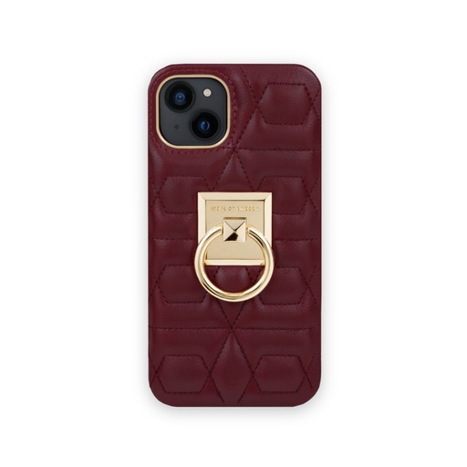 [IDSCAW21-I2161-343] iDeal of Sweden Statement iPhone 13 (Quilted Ruby)
