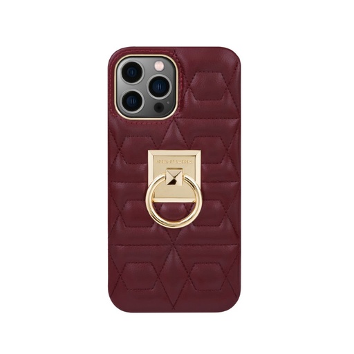 [IDSCAW21-I2161P-343] iDeal of Sweden Statement iPhone 13 Pro (Quilted Ruby)