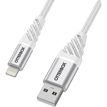 [78-52641] Otterbox Lightning to USB-A Premium Cable 2m (White)