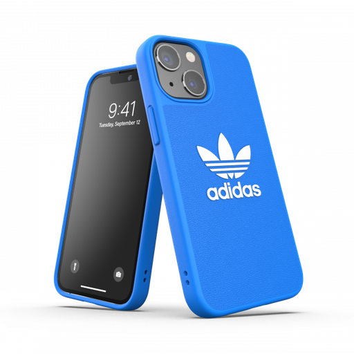[47088] Adidas Trefoil Snap Case for iPhone 13 (Bluebird/White)