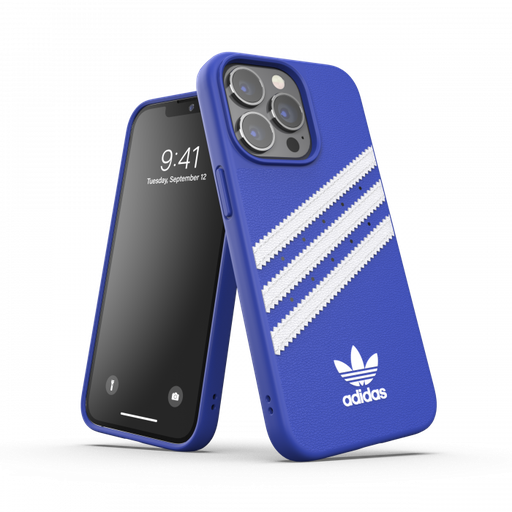 [47116] Adidas 3-Stripes Snap Case Case for iPhone 13 Pro (Collegiate Royal)