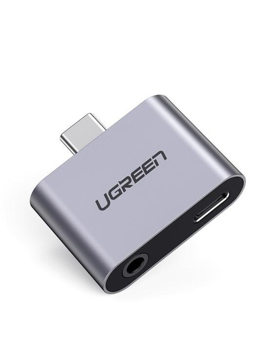 [70312] Ugreen USB-C to 3.5mm Audio Adapter with Power Supply