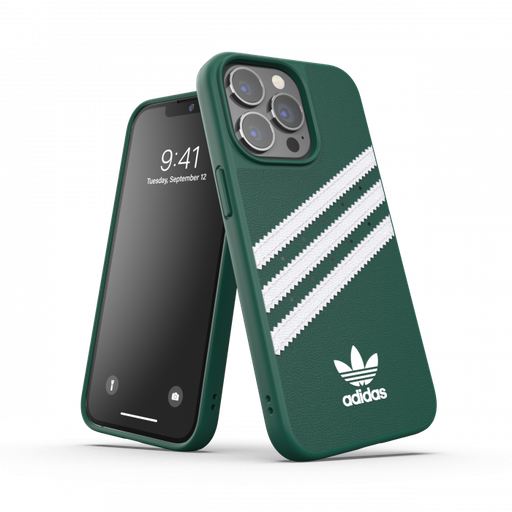 [47118] Adidas 3-Stripes Snap Case for iPhone 13 Pro (Collegiate Green)