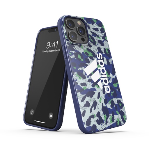 [47260] Adidas Graphic Snap Case for iPhone 13 Pro (Leopard Bold Blue/Mint)