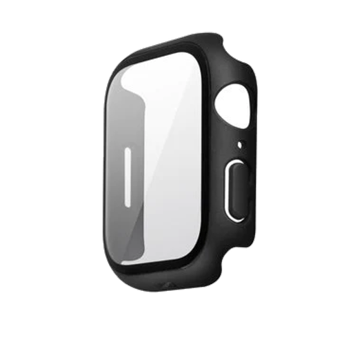 [UNIQ-45MM-LEGNBLK] Uniq Legion Watch Case Glass Screen Protector 45mm Midnight (Black)