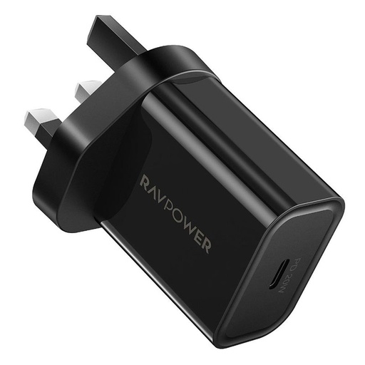 [PC163] RAVPower PD Pioneer 20W Wall Charger (Black)