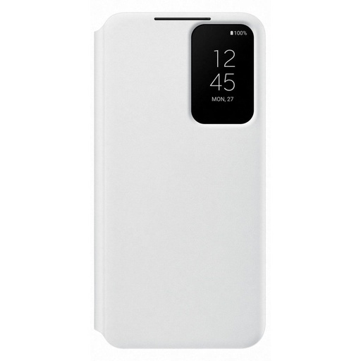 [EF-ZS901CWEGWW] Samsung Galaxy S22 Smart Clear View Cover (White)