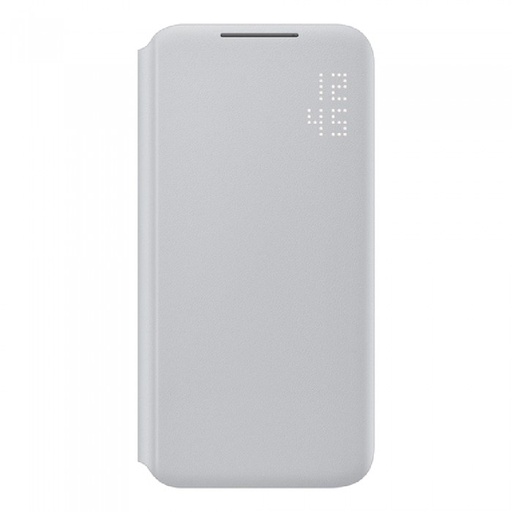 [EF-NS901PJEGWW] Samsung Galaxy S22 Smart LED View Cover (Light Gray)