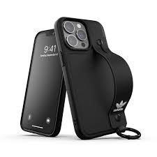 [47109] Adidas Hand Strap Case for iPhone 13 Pro (Black)