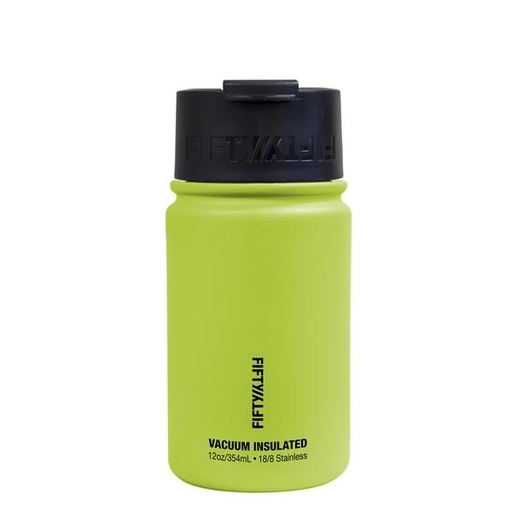 [V12004LM0] Fifty Fifty Vacuum Insulated Bottle 354ML (Lime)