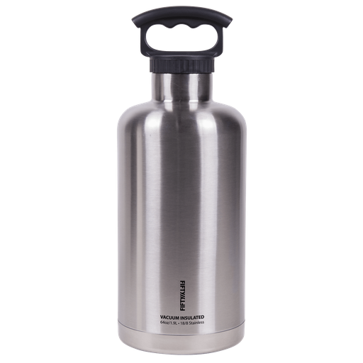 [V65001SS0] Fifty Fifty Vacuum Insulated Tank Growler 1.9L (Steel)