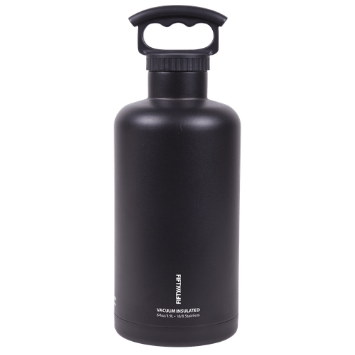 [V65001BK0] Fifty Fifty Vacuum Insulated Tank Growler 1.9L (Black)