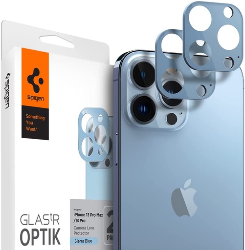 [AGL04032] Spigen Camera Lens Screen Protector for iPhone 13 Pro Max (Sierra Blue)