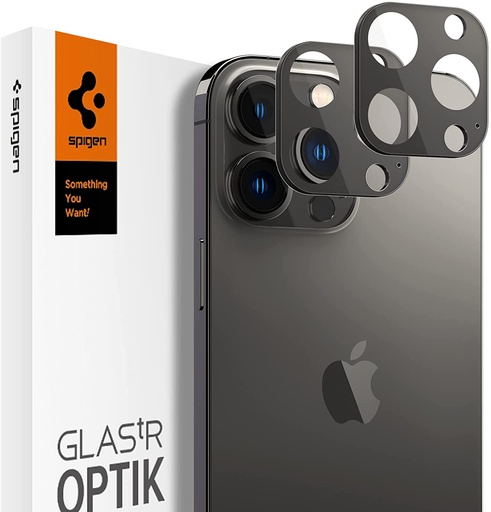 [AGL04035] Spigen Camera Lens Screen Protector for iPhone 13 Pro Max (Graphite)